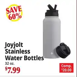 Ocean State Job Lot Joyjolt Stainless Water Bottles offer