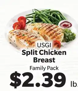 Living Fresh Market USGI Split Chicken Breast offer