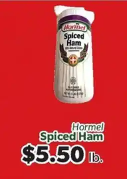 Living Fresh Market Hormel Spiced Ham offer