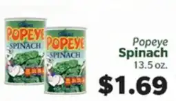Living Fresh Market Popeye Spinach offer