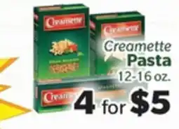 Living Fresh Market Creamette Pasta offer
