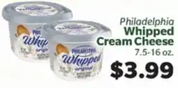 Living Fresh Market Philadelphia Whipped Cream Cheese offer