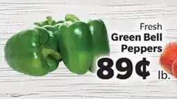 Living Fresh Market Fresh Green Bell Peppers offer