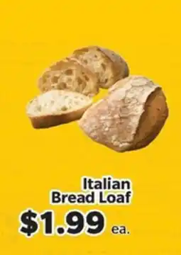 Living Fresh Market Italian Bread Loaf offer