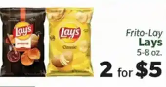 Living Fresh Market Frito-Lay Lays offer