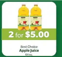 Living Fresh Market Best Choice Apple Juice offer