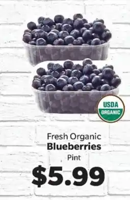 Living Fresh Market Fresh Organic Blueberries offer