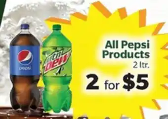 Living Fresh Market All Pepsi Products offer