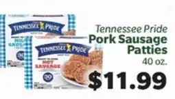 Living Fresh Market Tennessee Pride Pork Sausage Patties offer