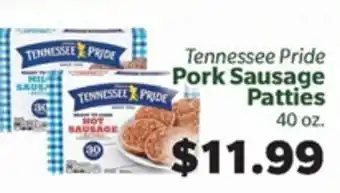 Living Fresh Market Tennessee Pride Pork Sausage Patties offer