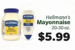 Living Fresh Market Hellmann's Mayonnaise offer