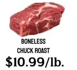 Seven Mile Market Boneless chuck roast offer