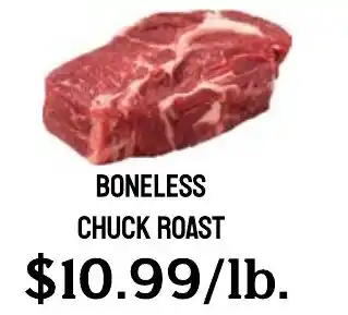 Seven Mile Market Boneless chuck roast offer