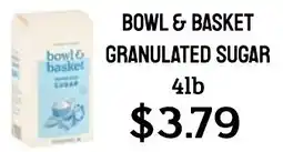 Seven Mile Market Bowl & basket granulated sugar offer