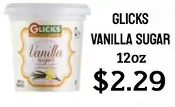 Seven Mile Market Glicks vanilla sugar offer