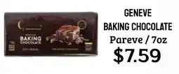Seven Mile Market Geneve baking chocolate offer