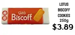 Seven Mile Market Lotus biscoff cookies offer