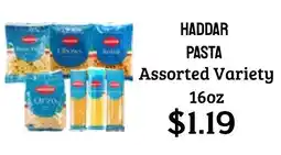 Seven Mile Market Haddar pasta assorted variety offer