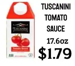 Seven Mile Market Tuscanini tomato sauce offer