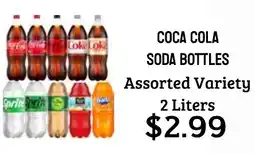 Seven Mile Market Coca cola soda bottles assorted variety offer