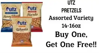 Seven Mile Market Utz pretzels assorted variety offer