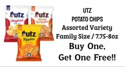Seven Mile Market UTZ potato chips assorted variety offer