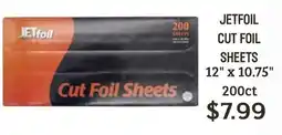 Seven Mile Market Jetfoil cut foil sheets 12" x 10.75" offer