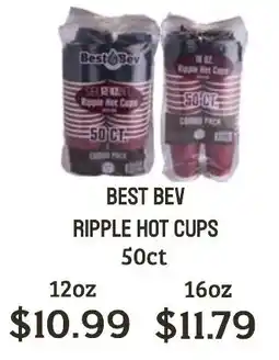 Seven Mile Market Best bev ripple hot cups offer