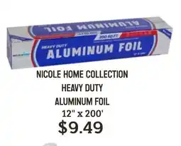 Seven Mile Market Nicole home collection heavy duty aluminum foil offer