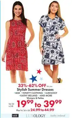 Boscov's Stylish Summer Dresses offer