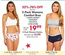 Boscov's 3-Pack Womens Comfort Bras offer