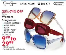 Boscov's Womens Sunglasses offer