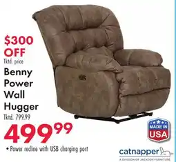 Boscov's Benny Power Wall Hugger offer