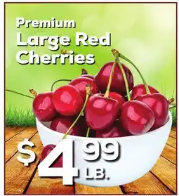 DeCicco & Sons Premium Large Red Cherries offer