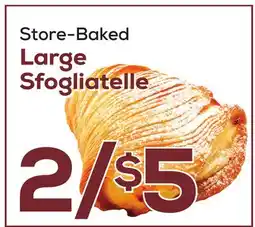 DeCicco & Sons Large Sfogliatelle offer