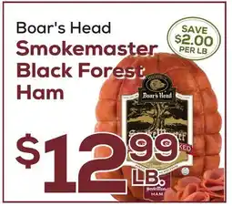DeCicco & Sons Boar's Head Smokemaster Black Forest Ham offer