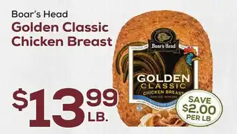 DeCicco & Sons Boar's Head Golden Classic Chicken Breast offer