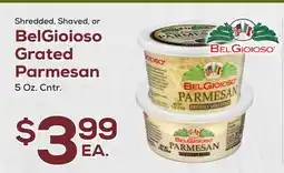 DeCicco & Sons BelGioioso Grated Parmesan offer