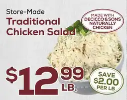 DeCicco & Sons Traditional Chicken Salad offer