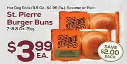 DeCicco & Sons St. Pierre Burger Buns 7-8.8 Oz offer