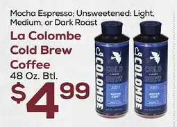 DeCicco & Sons La Colombe Cold Brew Coffee offer