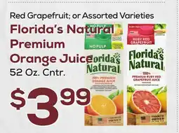 DeCicco & Sons Florida's Natural Premium Orange Juice offer