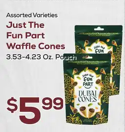 DeCicco & Sons Just The Fun Part Waffle Cones offer