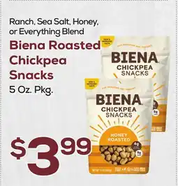DeCicco & Sons Biena Roasted Chickpea Snacks offer