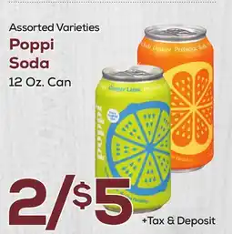 DeCicco & Sons Poppi Soda offer