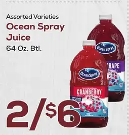 DeCicco & Sons Ocean Spray Juice offer