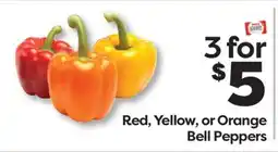 Weis Markets Red, Yellow, or Orange Bell Peppers offer