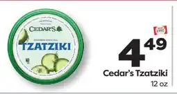 Weis Markets Cedar's Tzatziki offer