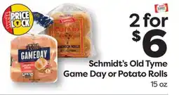 Weis Markets Schmidt's Old Tyme Game Day or Potato Rolls offer