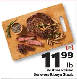 Weis Markets Pasture Raised Boneless Ribeye Steak offer